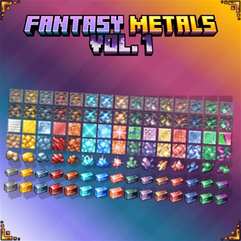 fantasy metals in your world